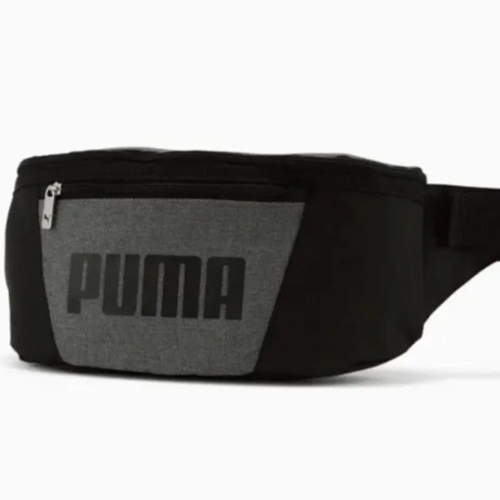PUMA Traverse Waist Bag Gray and Black NWT